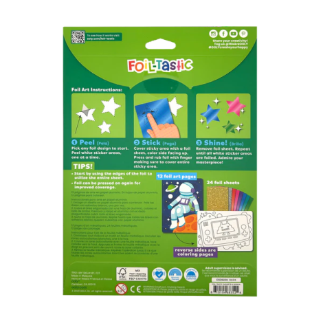 Kit Arta cu folie Foil-tastic - Gadgets Gizmos - poza 2
