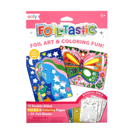 Kit Arta cu folie Foil-tastic - Whimsical World - poza 1