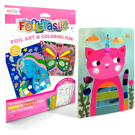 Kit Arta cu folie Foil-tastic - Whimsical World - poza 3