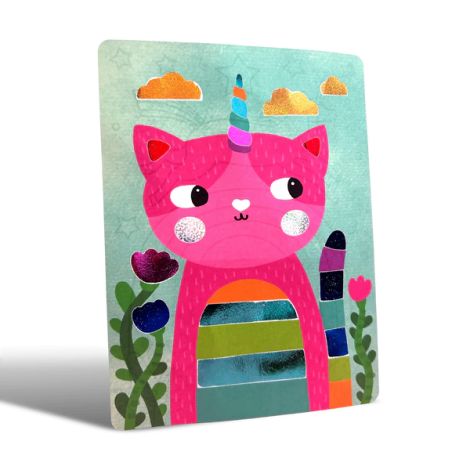 Kit Arta cu folie Foil-tastic - Whimsical World - poza 4