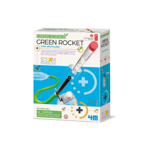Kit constructie Racheta ecologica, Stiinta Verde - Green Science - poza 1
