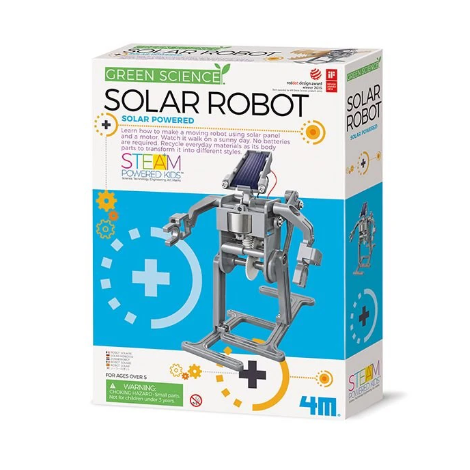 Kit constructie Robot solar, Stiinta Verde - Green Science - poza 1