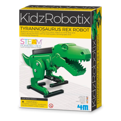 Kit constructie robot - T-Rex, Kidz Robotix - poza 1