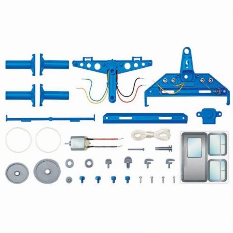 Kit constructie robot - Tin Can Cable Car, Kidz Robotix - poza 2