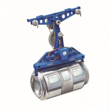 Kit constructie robot - Tin Can Cable Car, Kidz Robotix - poza 3