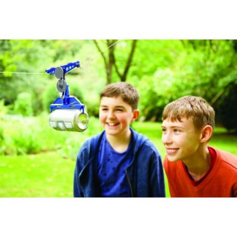 Kit constructie robot - Tin Can Cable Car, Kidz Robotix - poza 4