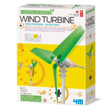 Kit constructie Turbina eoliana, Stiinta Verde - Green Science - poza 1