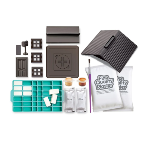 Kit creativ , Construieste cu mini caramizi KidzLabs - poza 3