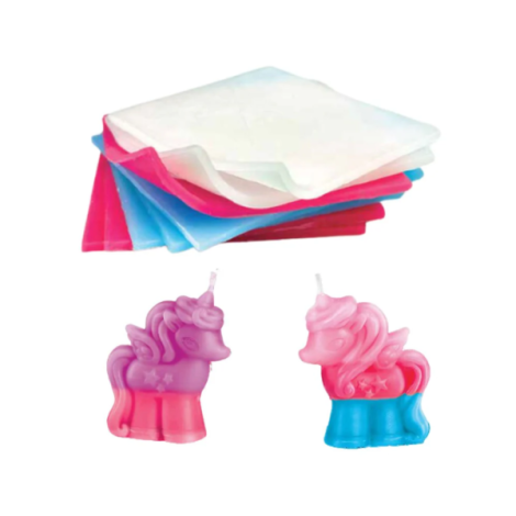 Kit creativ , Creeaza lumanari 3D cu unicorn KidzMaker - poza 2