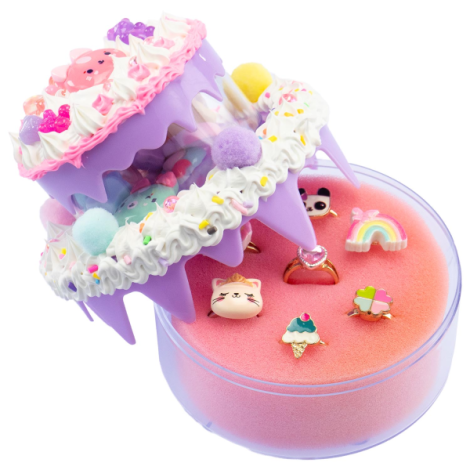 Kit creativ Decoden , Caseta de bijuterii de decorat cu pasta colorata - poza 4