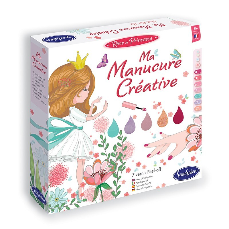 Kit creativ - Manichiura pentru copii - Sentosphere
