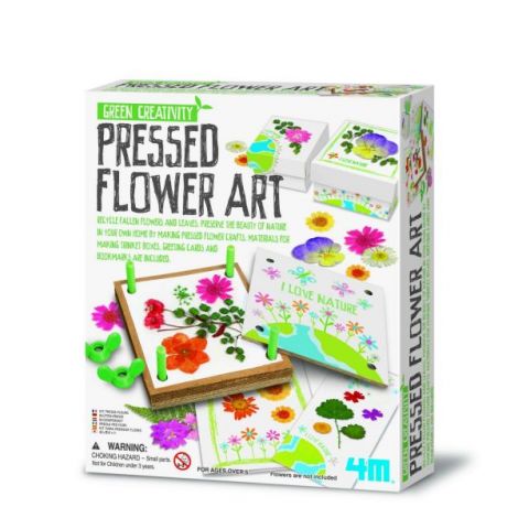 Kit creativ - Presa pentru flori si frunze, Green Creativity - poza 1