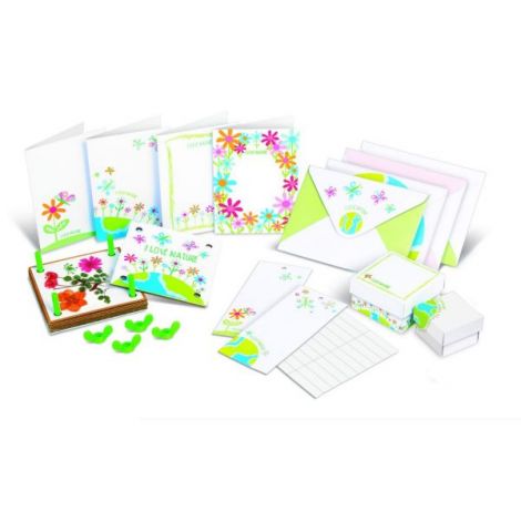 Kit creativ - Presa pentru flori si frunze, Green Creativity - poza 3