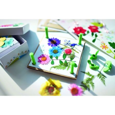 Kit creativ - Presa pentru flori si frunze, Green Creativity - poza 4