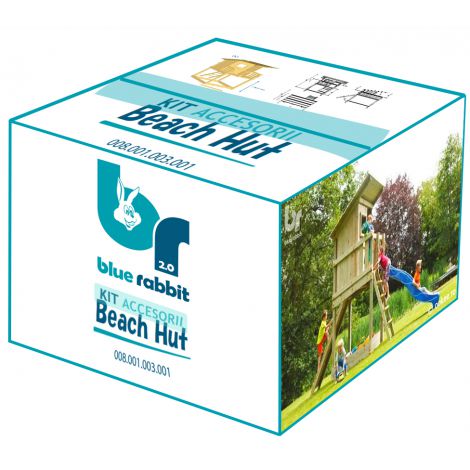 Kit cu accesorii si suruburi pentru spatiu de joaca Beach Hut - BlueRabbit 2.0 - poza 1
