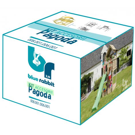 Kit cu accesorii si suruburi pentru spatiu de joaca Pagoda - BlueRabbit 2.0 - poza 1
