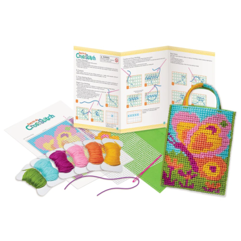 Kit de brodat pentru copii, usor de facut - poza 2