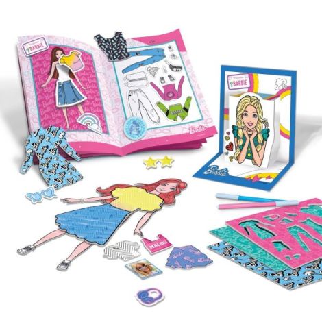 Kit de creatie cu ghiozdanel - barbie fasion - poza 4