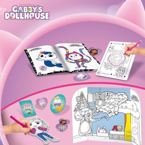 Kit de creatie cu ghiozdanel - gabbys dollhouse - poza 3