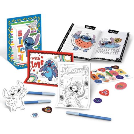 Kit de creatie cu ghiozdanel - stitch - poza 2