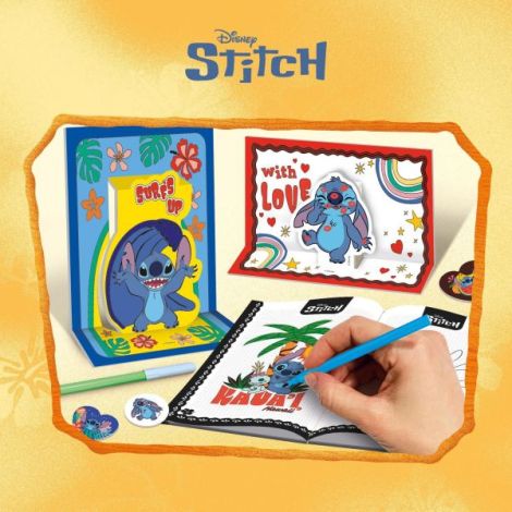 Kit de creatie cu ghiozdanel - stitch - poza 4