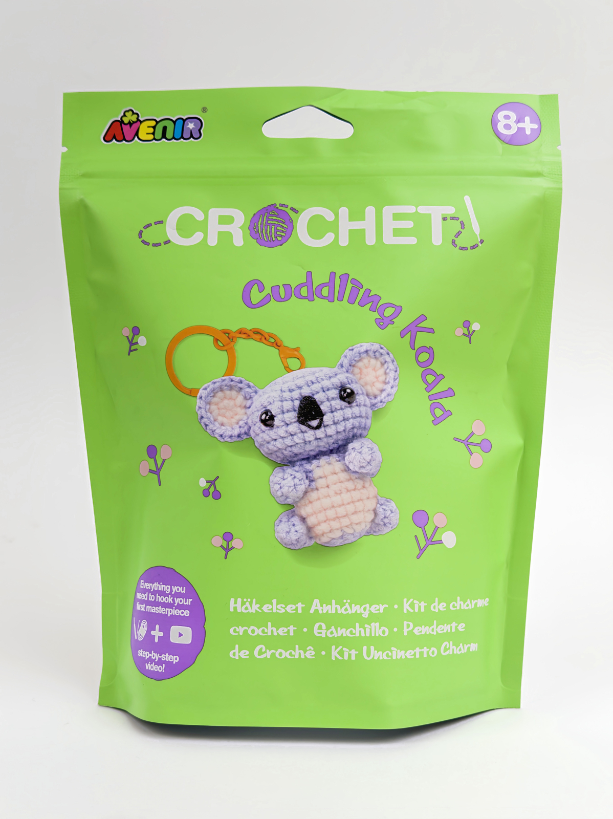 Kit de crosetat pentru copii Cuddling Koala