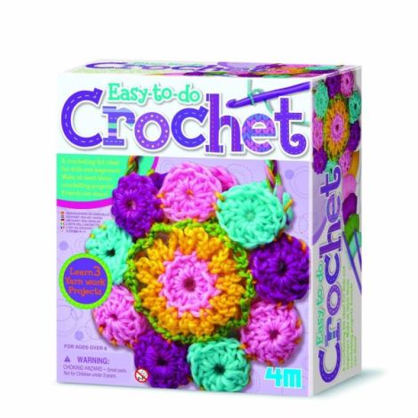 Kit de crosetat pentru copii, usor de facut - poza 1