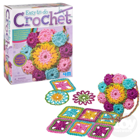Kit de crosetat pentru copii, usor de facut - poza 2