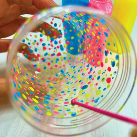Kit DIY , Creeaza un borcan sclipitor Galaxy KidzMaker - poza 2