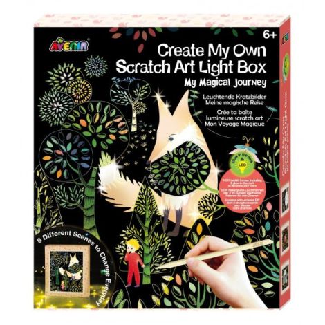 Kit DIY de razuit - Lumina de Veghe pentru camera - Calatorie Magica - poza 1