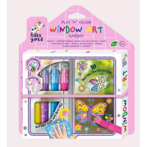 Kit DIY decorare fereasta - Gradina - poza 1