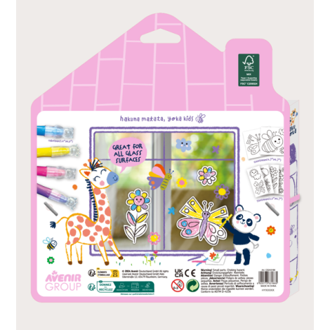 Kit DIY decorare fereasta - Gradina - poza 2