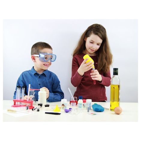 Kit educativ Laboratorul de Chimie 150 experimente Buki - poza 2