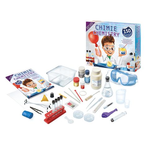 Kit educativ Laboratorul de Chimie 150 experimente Buki - poza 3