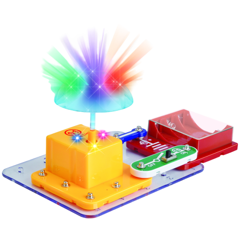 Kit experimente STEM Electrofun, Construieste o lampa disco, de la 8 ani - poza 1