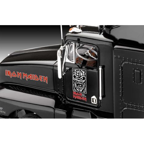 Kit macheta camion Revell RV07740 aniversare 50 ani Iron Maiden, piese cromate si autocolante - poza 5