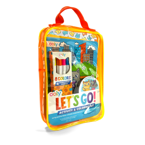 Kit portabil de activitati si colorat - Pisicuta - Let s Go! Kitty in the City - poza 2