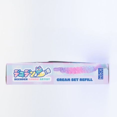 Kit Rezerve Pasta Decoden , 3 tuburi colorate pentru decor kawaii DIY - poza 3