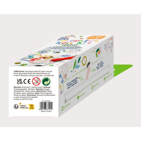 Kit rola de desenat Uneste punctele - 2 m, include 4 creioane colorate cerate, Vehicule - Haku Yoka - poza 5