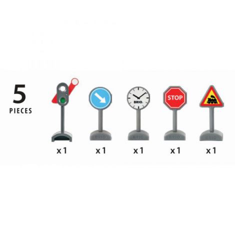 Kit semne trafic 33864 Brio - poza 2