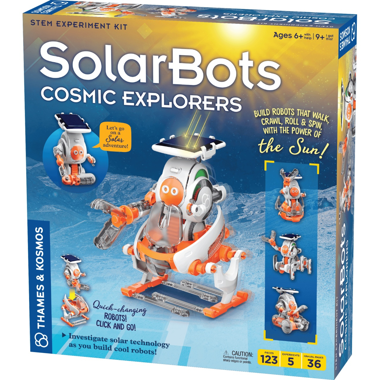 Kit STEM Roboti solari, Thames Kosmos