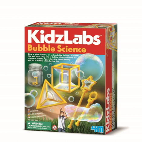 Kit stiintific cu baloane de sapun KidzLabs - poza 1