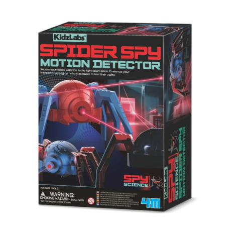 Kit stiintific detectiv , senzor de miscare paianjen KidzLabs - poza 1