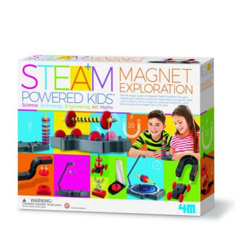 Kit stiintific - Explorarea Magnetica, STEAM Kids - poza 1