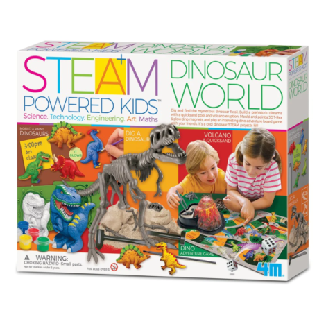 Kit stiintific - Lumea Dinozaurilor, STEAM Kids - poza 1