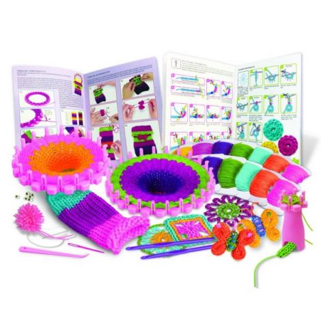 Kit stiintific - Tricotat si Crosetat, STEAM Kids - poza 2