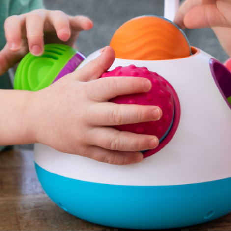 Klickity , Jucarie senzoriala cu butoane click-clack - poza 3