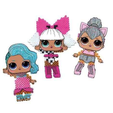 L.O.L. - Set creativ margele de calcat Beedz - poza 3