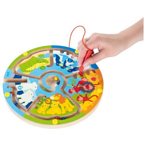 Labirint din lemn magnetic Numaram la Zoo - poza 2