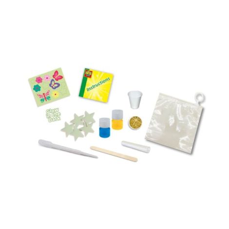 Laborator de slime fosforescent cu sclipici si forme pentru copii - poza 2